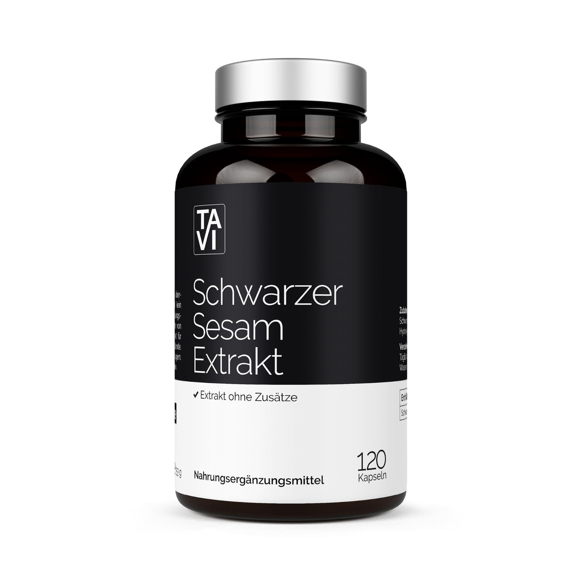 TAVI® Schwarzer Sesam Extrakt Kapseln (Sesamum indicum)