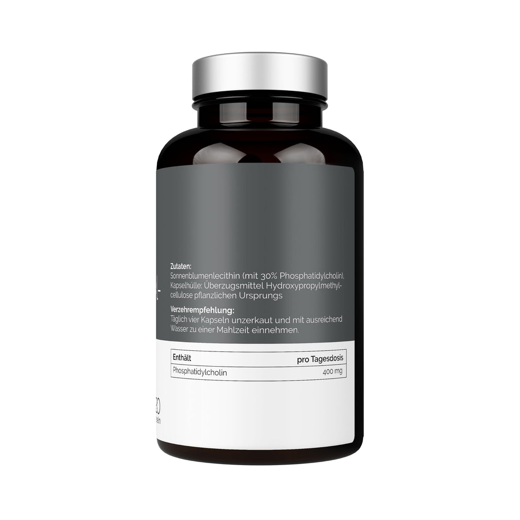 TAVI® Phosphatidylcholin Kapseln aus Sonnenblumenlecithin (sojafrei)