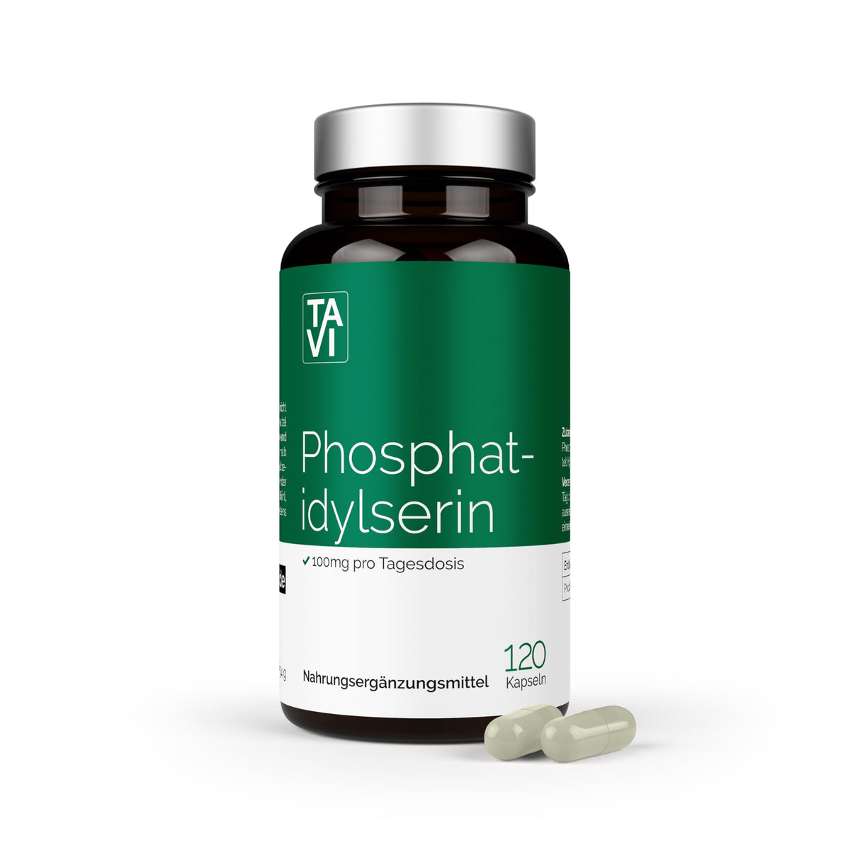 TAVI® Phosphatidylserin Kapseln (PS aus Sojalecithin)