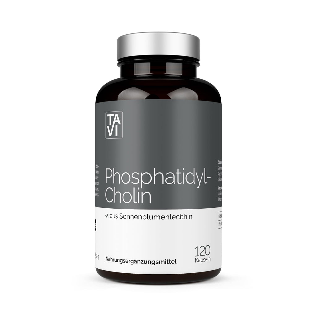 TAVI® Phosphatidylcholin Kapseln aus Sonnenblumenlecithin (sojafrei)
