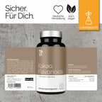 TAVI® Kakao Flavonoide Kapseln (Kakao-Flavanole, Epicatechin, Theobromin)