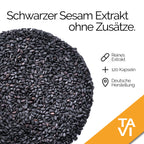 TAVI® Schwarzer Sesam Extrakt Kapseln (Sesamum indicum)