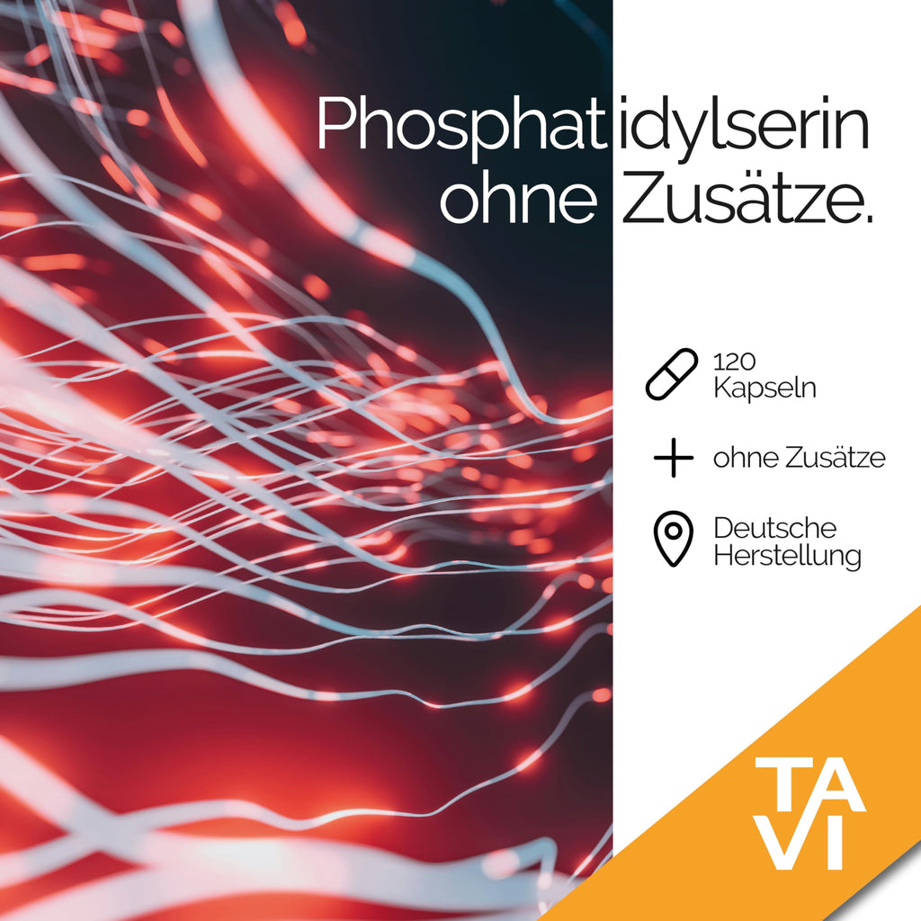 TAVI® Phosphatidylserin Kapseln (PS aus Sojalecithin)