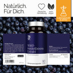 TAVI® Wald-Heidelbeere Extrakt Kapseln (Wildheidelbeere, Bilberry 15:1)
