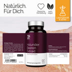 TAVI® Holunderbeeren Extrakt Kapseln (Sambucus nigra 15:1, Polyphenole)
