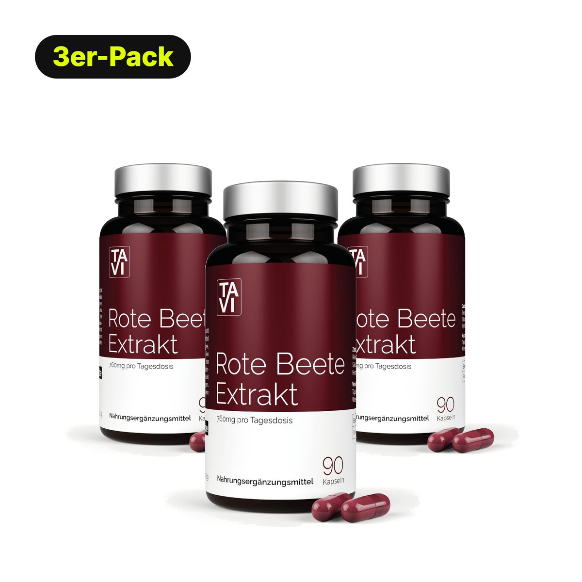Rote Beete Extrakt 3er-Pack