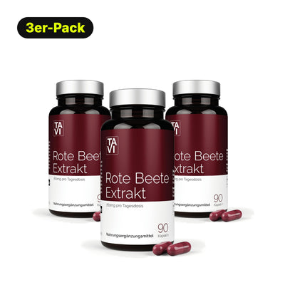 Rote Beete Extrakt 3er-Pack